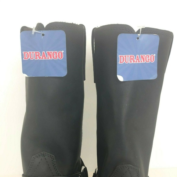 Durango Men's Black Harness Motorcycle Boot 10.5EE - Picture 3 of 8